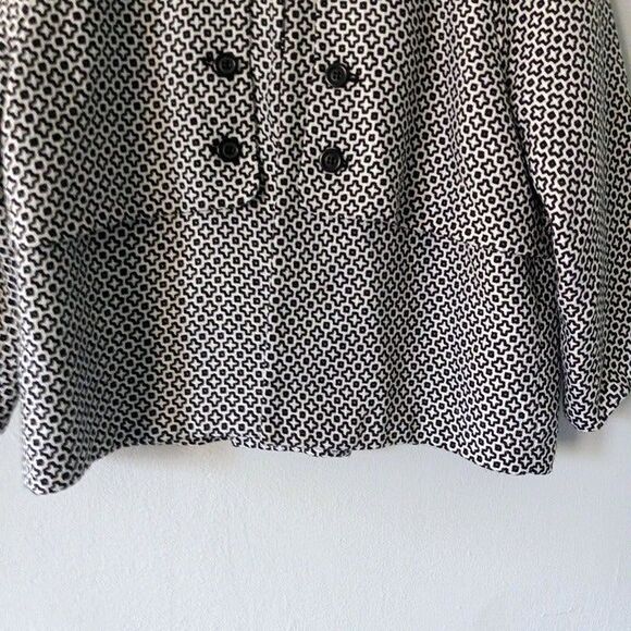 Bob Mackie Cape Cropped Jacket-Size 10-European Tailored-3/4 Sleeve-Lined - Picture 3 of 7